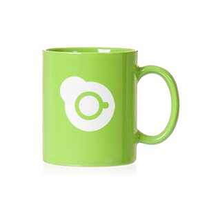 Green Mug With Logo
